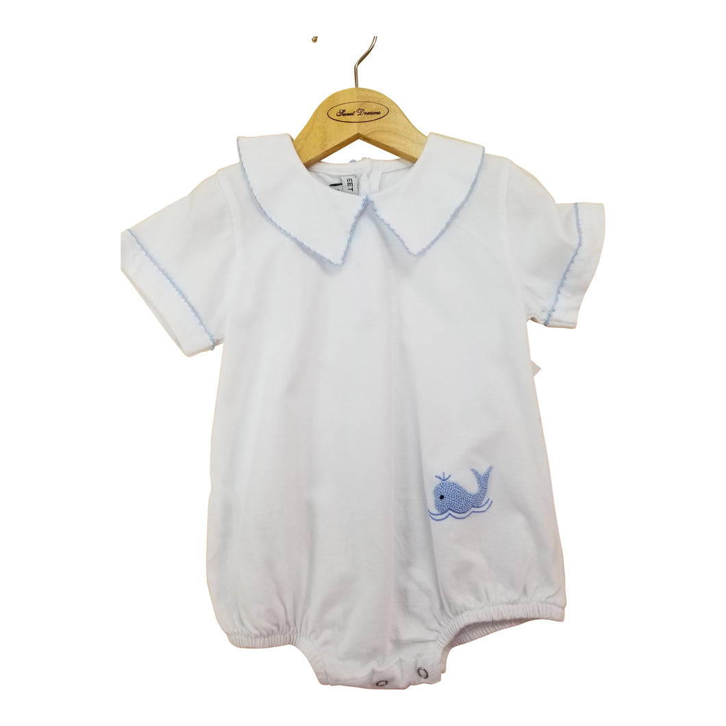 Blue Whale Knit Bubble